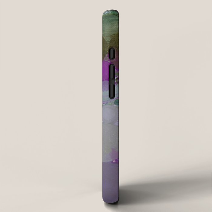 fig and ivy - contemporary colorful abstract design iPhone Case Gallery Image 2