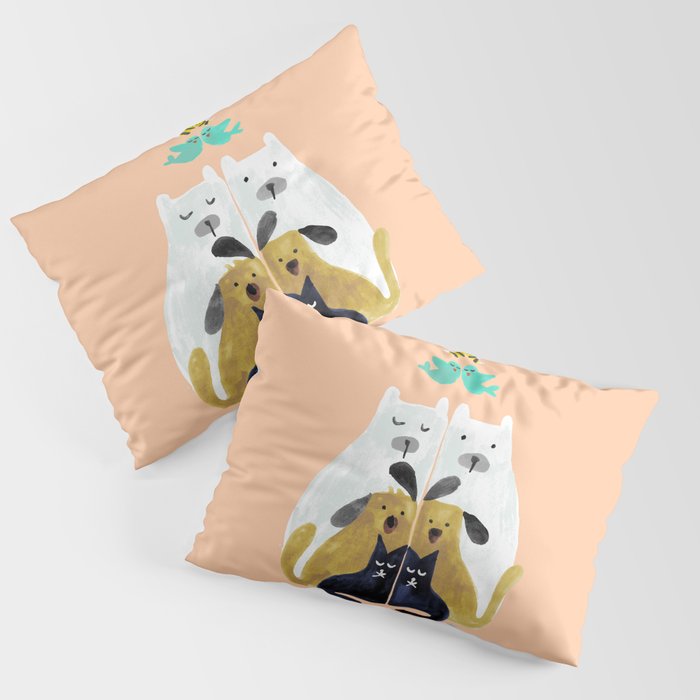 Let's get together Pillow Sham Gallery Image 3