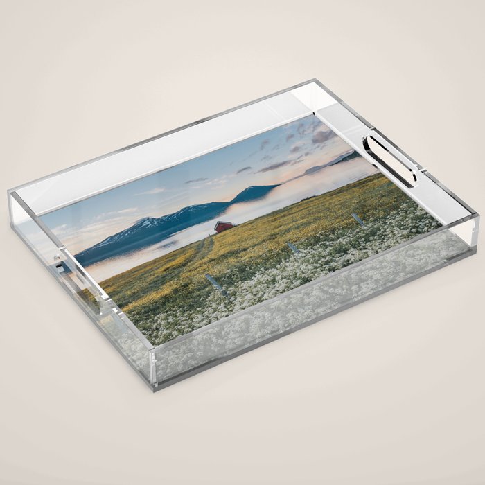 Nordic Summer - Landscape and Nature Photography Acrylic Tray Gallery Image 1