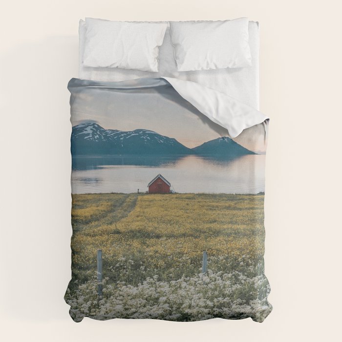 Nordic Summer - Landscape and Nature Photography Duvet Cover Gallery Image 6