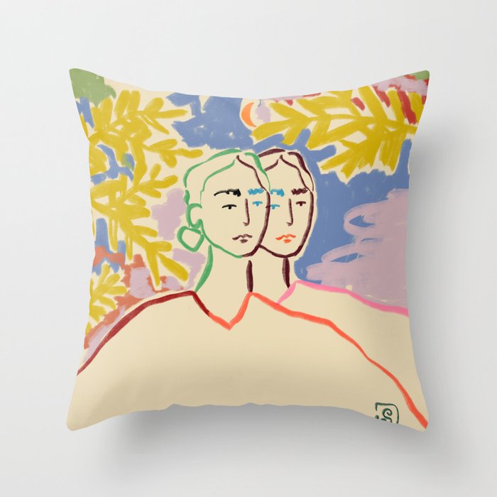 GEMENI Throw Pillow Gallery Image 6