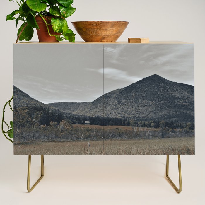 Haven x travel photography mountains nature fine art Credenza Gallery Image 1