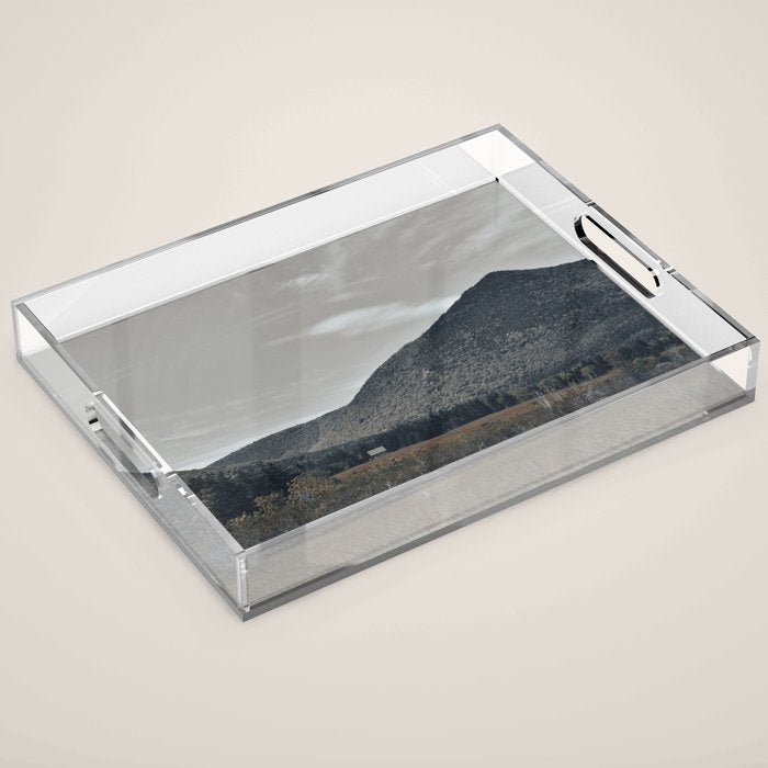 Haven x travel photography mountains nature fine art Acrylic Tray Gallery Image 1