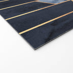 Soft Blue Hexagons Welcome Mat Gallery Image 2