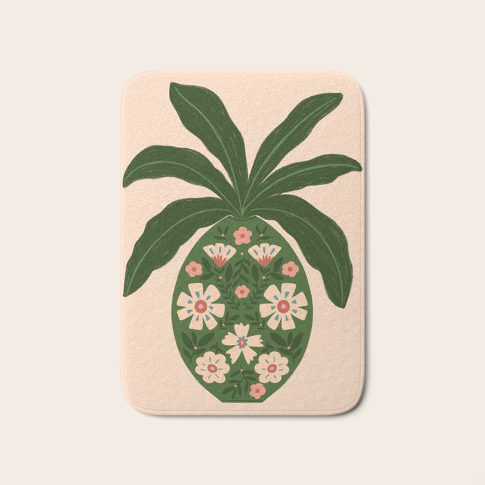 Ornamental Vase Bath Mat Gallery Image 1