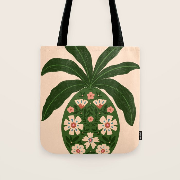 Ornamental Vase Tote Bag Gallery Image 1
