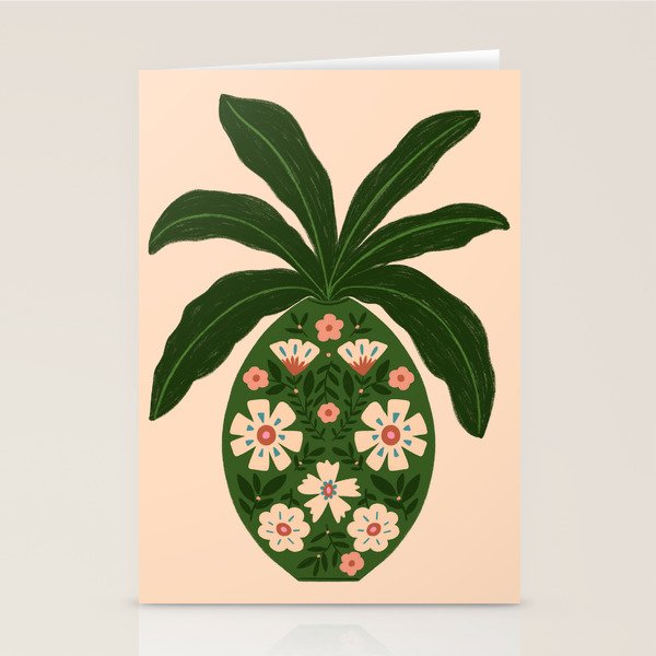 Ornamental Vase Stationery Card Gallery Image 2