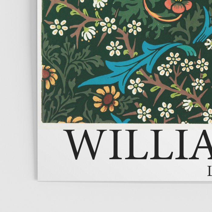 Tulips by William Morris Poster Gallery Image 3