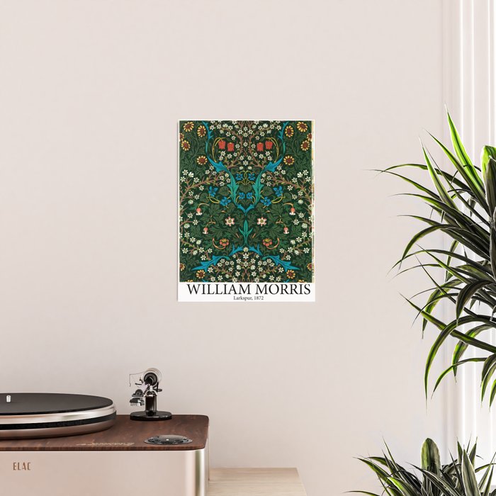 Tulips by William Morris Poster Gallery Image 2