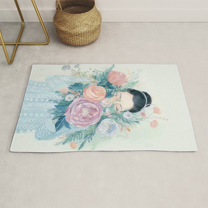 Floral Bouquet Rug Gallery Image 1