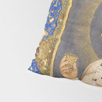 Antique Indian Miniature Painted Illustration Pillow Sham Gallery Image 4