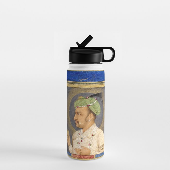 Antique Indian Miniature Painted Illustration Water Bottle Gallery Image 1