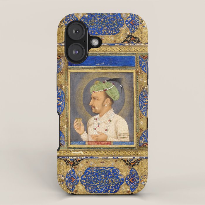 Antique Indian Miniature Painted Illustration iPhone Case Gallery Image 1