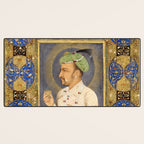 Antique Indian Miniature Painted Illustration Desk Mat Gallery Image 3