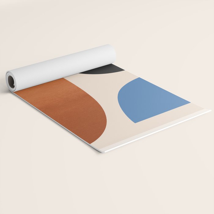 Abstract Minimal Shapes 52 Yoga Mat Gallery Image 2