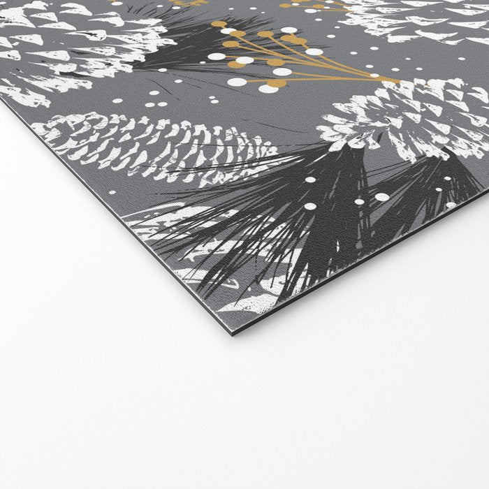 Festive Forest - Grey Welcome Mat Gallery Image 2