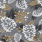 Festive Forest - Grey Coffee Mug Gallery Image 2