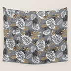 Festive Forest - Grey Wall Tapestry Gallery Image 4