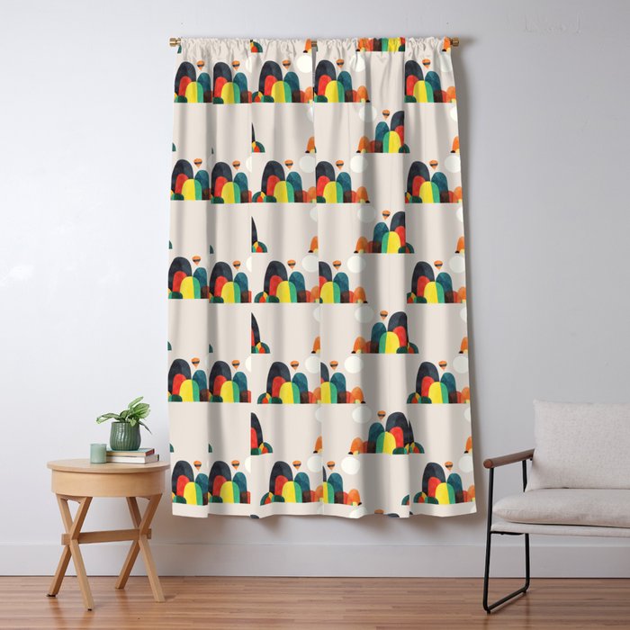 Wanderlust Window Curtain Gallery Image 5