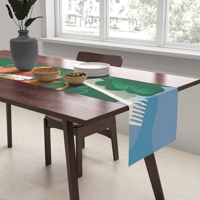 Gold Teeth Shorty Table Runner Gallery Image 2
