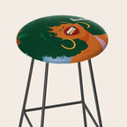 Gold Teeth Shorty Stool Gallery Image 2