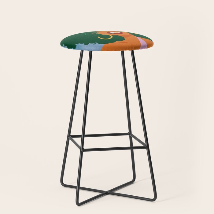 Gold Teeth Shorty Stool Gallery Image 1