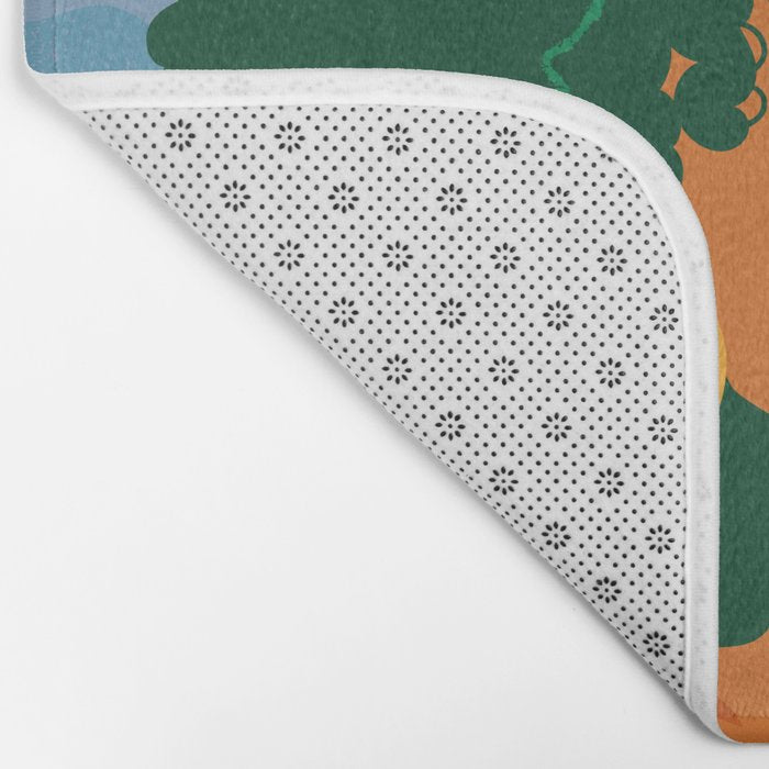 Gold Teeth Shorty Bath Mat Gallery Image 2