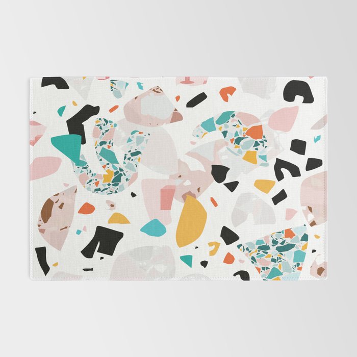 Mixed Mess I. / Collage, Terrazzo, Colorful Rug Gallery Image 2