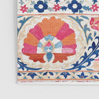 Bokhara Nim Suzani Southwest Uzbekistan Embroidery Print Poster Gallery Image 3