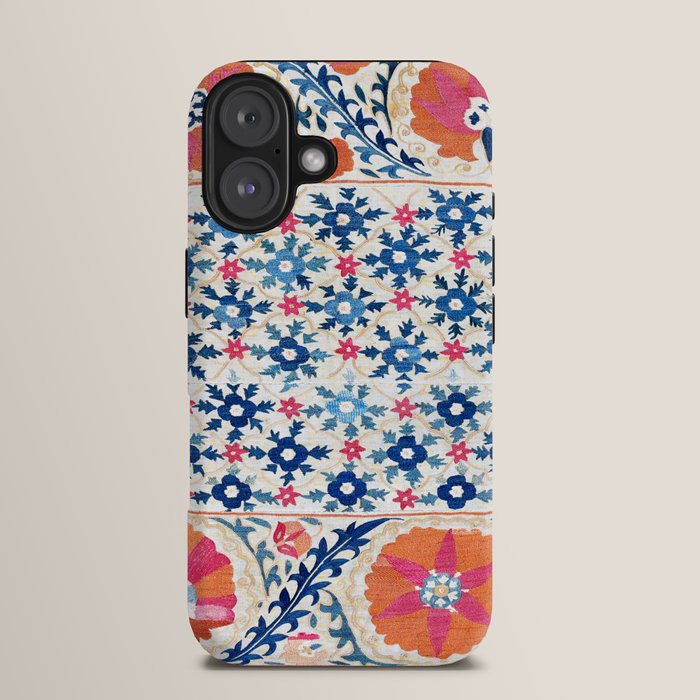 Bokhara Nim Suzani Southwest Uzbekistan Embroidery Print iPhone Case Gallery Image 13