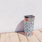 Bokhara Nim Suzani Southwest Uzbekistan Embroidery Print Travel Mug Gallery Image 4