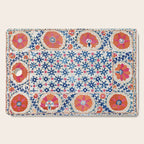 Bokhara Nim Suzani Southwest Uzbekistan Embroidery Print Cutting Board Gallery Image 1