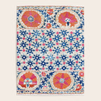 Bokhara Nim Suzani Southwest Uzbekistan Embroidery Print Poster Gallery Image 4