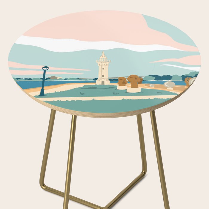 Roosevelt Island, the lighthouse, New York Side Table Gallery Image 2