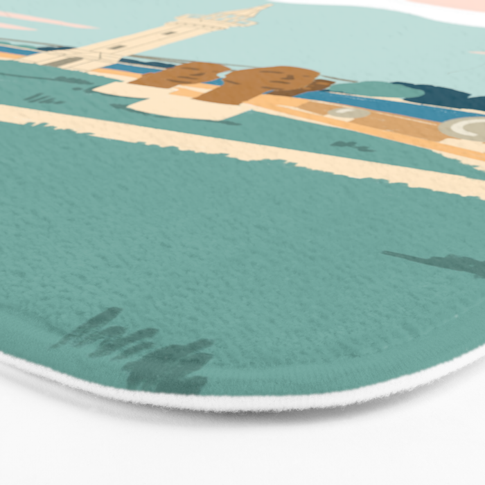 Roosevelt Island, the lighthouse, New York Bath Mat Gallery Image 3