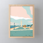 Roosevelt Island, the lighthouse, New York Mini Art Print Gallery Image 1