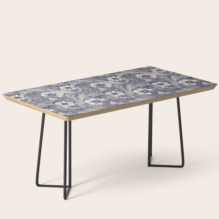 acanthus navy blue violet Coffee Table Gallery Image 1