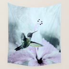 Hummingbird Wall Tapestry Gallery Image 4