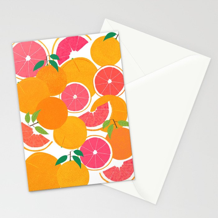 Grapefruit Harvest Stationery Card Gallery Image 2