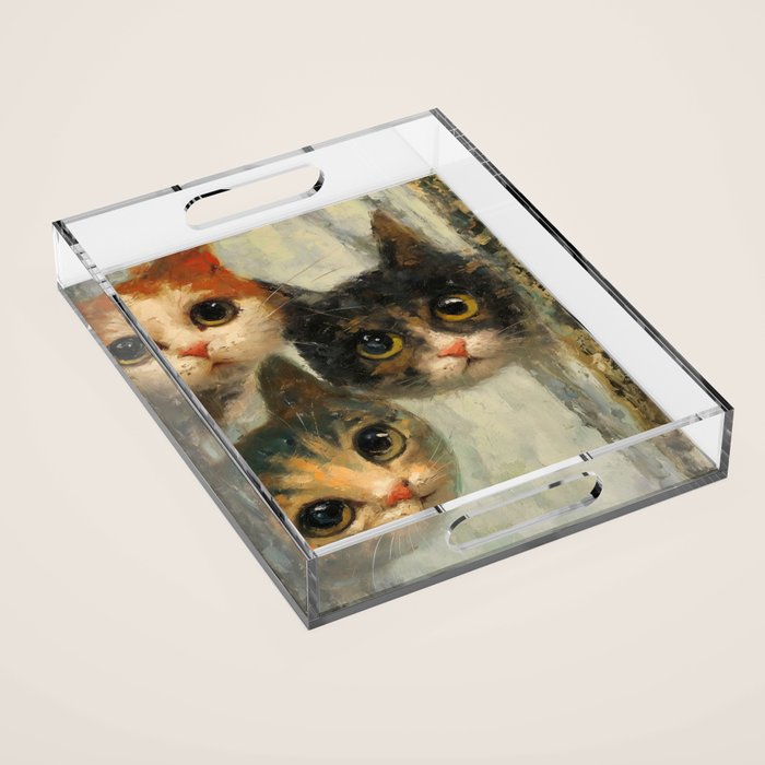 Peeping III Acrylic Tray Gallery Image 1