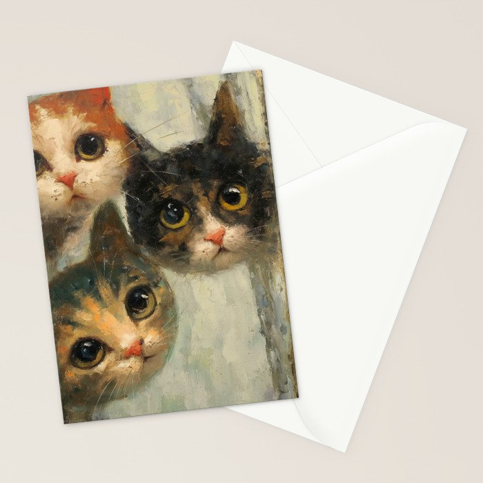 Peeping III Stationery Card Gallery Image 2