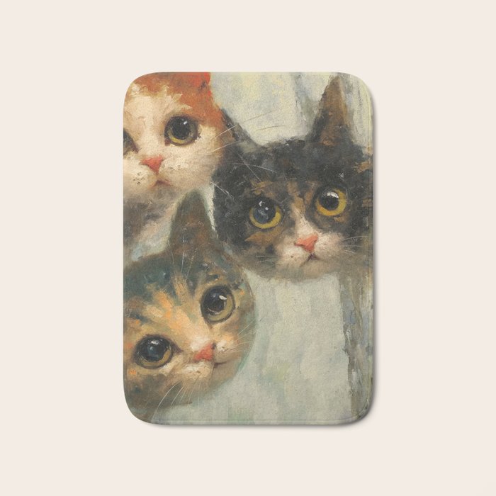 Peeping III Bath Mat Gallery Image 1