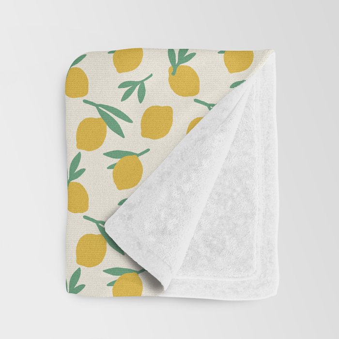 Citrus - Illustration Throw Blanket Gallery Image 3