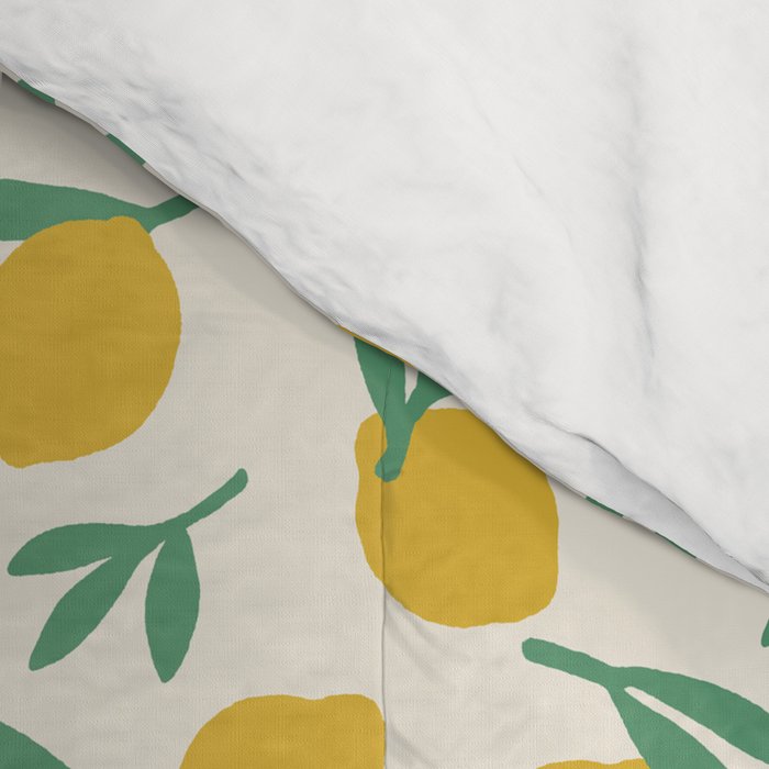 Citrus - Illustration Comforter Gallery Image 4