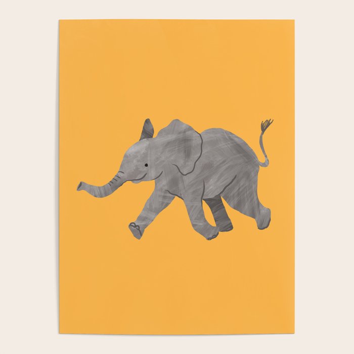 Baby Elephant Poster Gallery Image 4