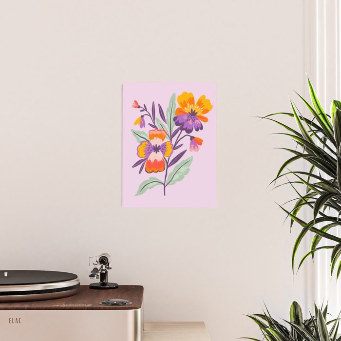 Pansies Poster Gallery Image 2