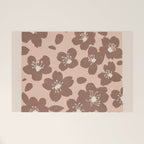 Mocha Blossoms Harmony Welcome Mat Gallery Image 1