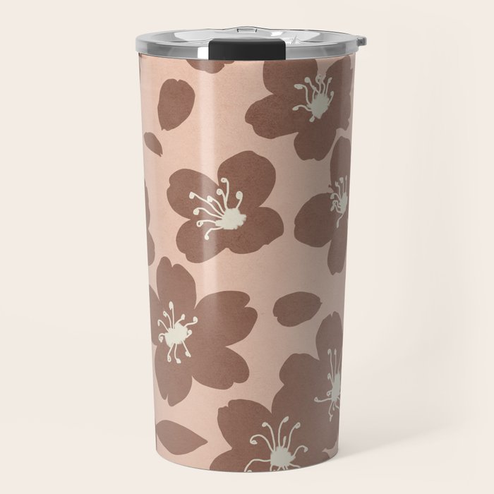 Mocha Blossoms Harmony Travel Mug Gallery Image 1