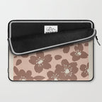 Mocha Blossoms Harmony Laptop Sleeve Gallery Image 2
