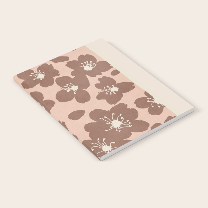 Mocha Blossoms Harmony Notebook